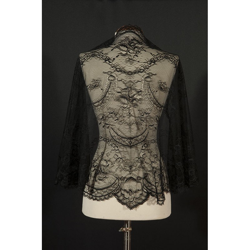 Mantilla media luna F-49