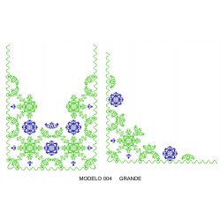 Manteleta valenciana - grande MOD 004