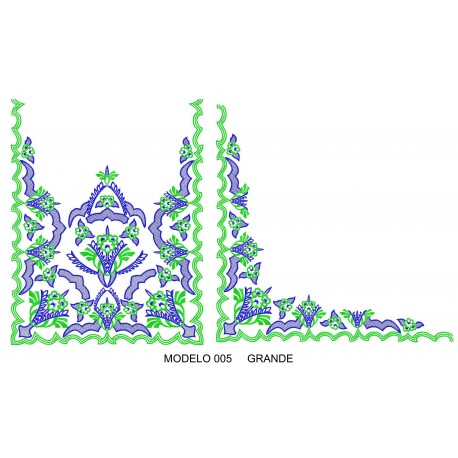 Manteleta valenciana - grande MOD 005