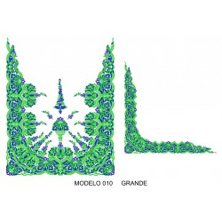 Manteleta valenciana - grande MOD 010