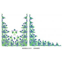 Manteleta valenciana - grande MOD 013