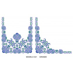 Manteleta valenciana - grande MOD 021