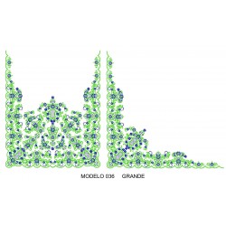 Manteleta valenciana - grande MOD 036