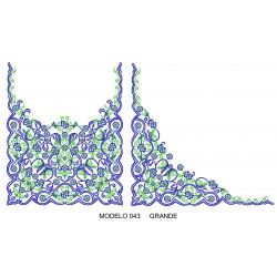 Manteleta valenciana - grande MOD 043