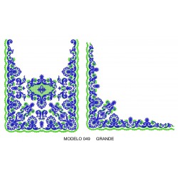 Manteleta valenciana - grande MOD 049