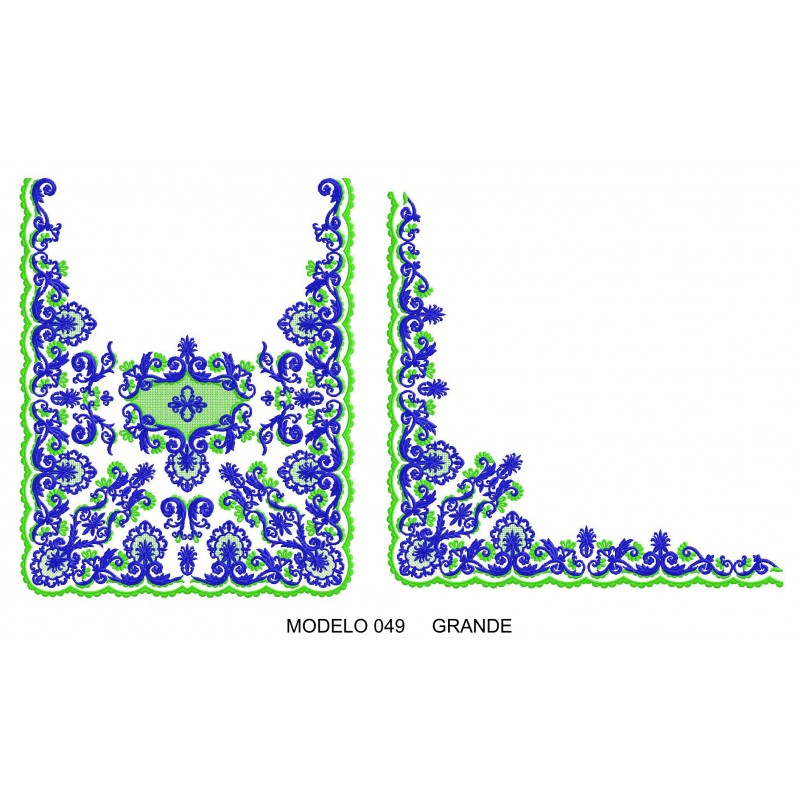 Manteleta valenciana - grande MOD 049