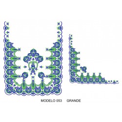 Manteleta valenciana - grande MOD 053