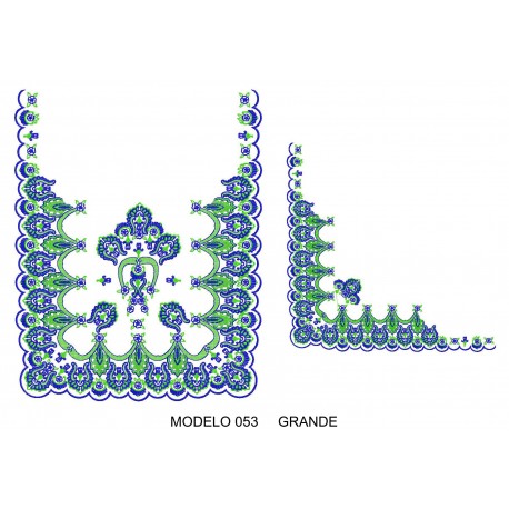 Manteleta valenciana - grande MOD 053