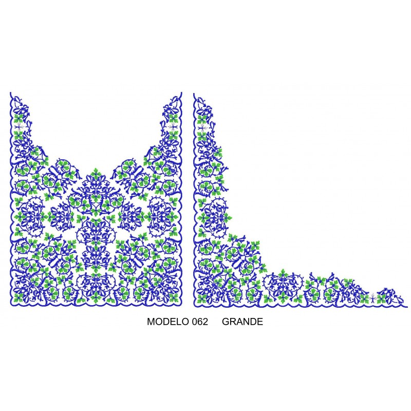 Manteleta valenciana - grande MOD 062