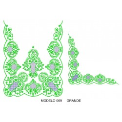 Manteleta valenciana - grande MOD 069