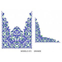 Manteleta valenciana - grande MOD 072