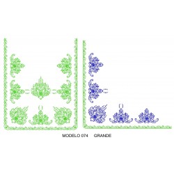 Manteleta valenciana - grande MOD 074