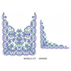 Manteleta valenciana - grande MOD 077