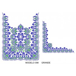 Manteleta valenciana - grande MOD 098