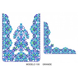 Manteleta valenciana - grande MOD 100