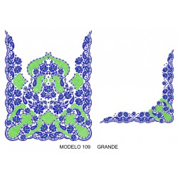 Manteleta valenciana - grande MOD 109