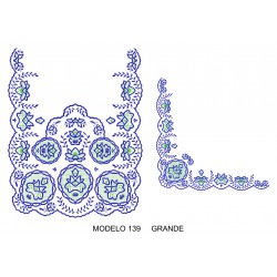 Manteleta valenciana - grande MOD 139