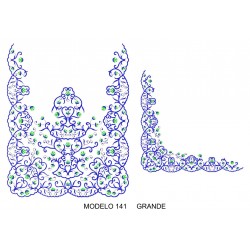 Manteleta valenciana - grande MOD 141