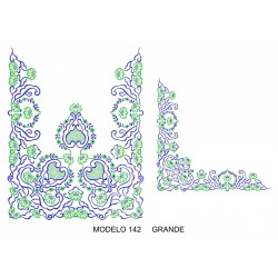 Manteleta valenciana - grande MOD 142