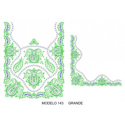 Manteleta valenciana - grande MOD 143