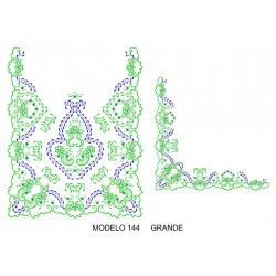 Manteleta valenciana - grande MOD 144