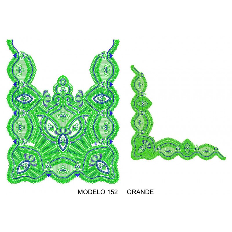 Manteleta valenciana - grande MOD 152