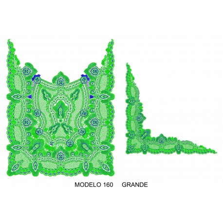 Manteleta valenciana - grande MOD 160