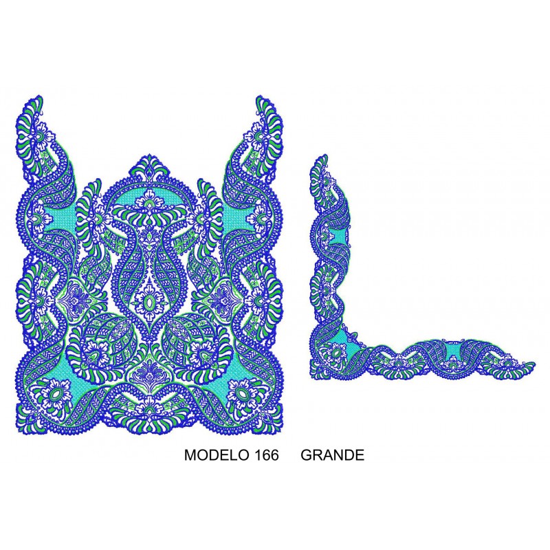 Manteleta valenciana - grande MOD 166