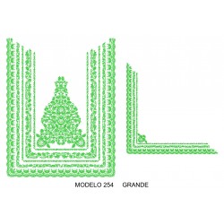 Manteleta valenciana - grande MOD 254