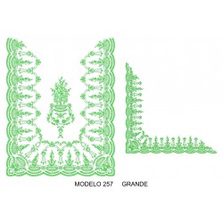 Manteleta valenciana - grande MOD 257