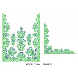 Manteleta valenciana - grande MOD 260