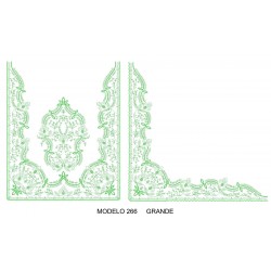 Manteleta valenciana - grande MOD 266