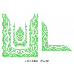 Manteleta valenciana - grande MOD 286