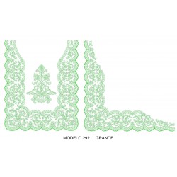 Manteleta valenciana - grande MOD 292