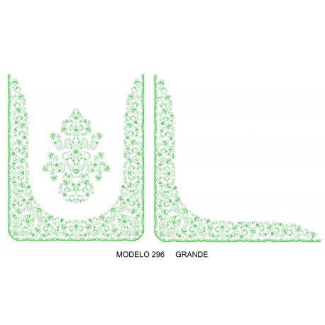 Manteleta valenciana - grande MOD 296