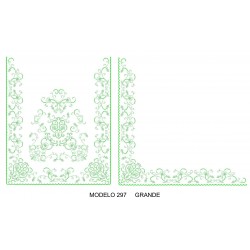 Manteleta valenciana - grande MOD 297