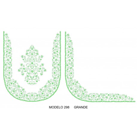 Manteleta valenciana - grande MOD 298