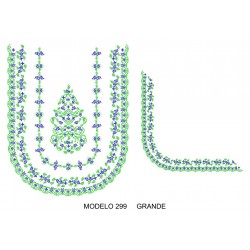Manteleta valenciana - grande MOD 299