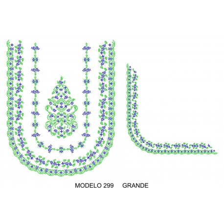 Manteleta valenciana - grande MOD 299