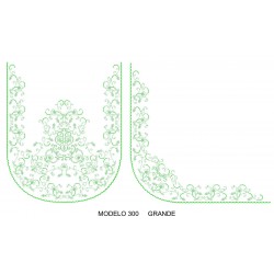 Manteleta valenciana - grande MOD 300