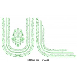 Manteleta valenciana - grande MOD 305