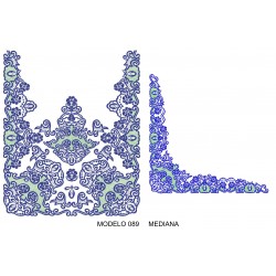 Manteleta valenciana - mediana MOD 089