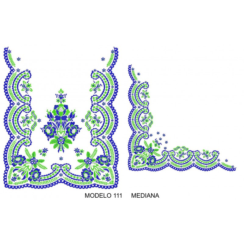 Manteleta valenciana - mediana MOD 111