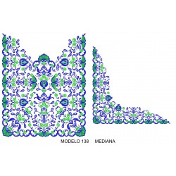 Manteleta valenciana - mediana MOD 138