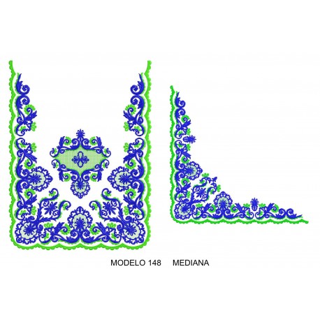 Manteleta valenciana - mediana MOD 148