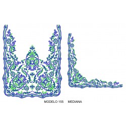 Manteleta valenciana - mediana MOD 155