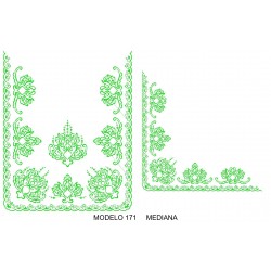 Manteleta valenciana - mediana MOD 171
