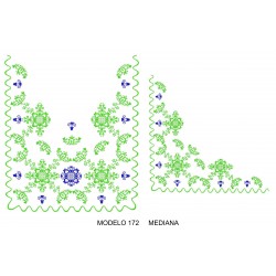 Manteleta valenciana - mediana MOD 172