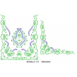 Manteleta valenciana - mediana MOD 173