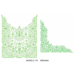 Manteleta valenciana - mediana MOD 175